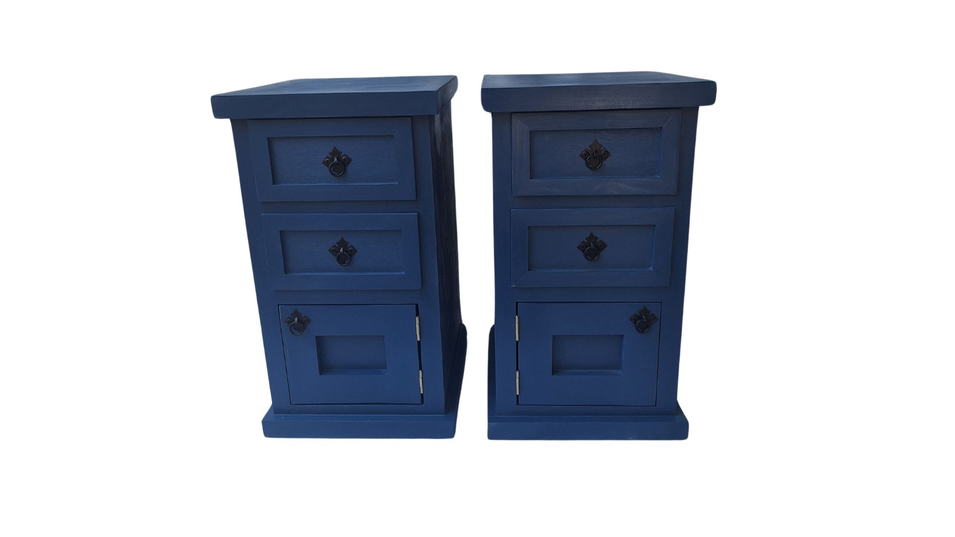 Velador Kit Rustico Azul